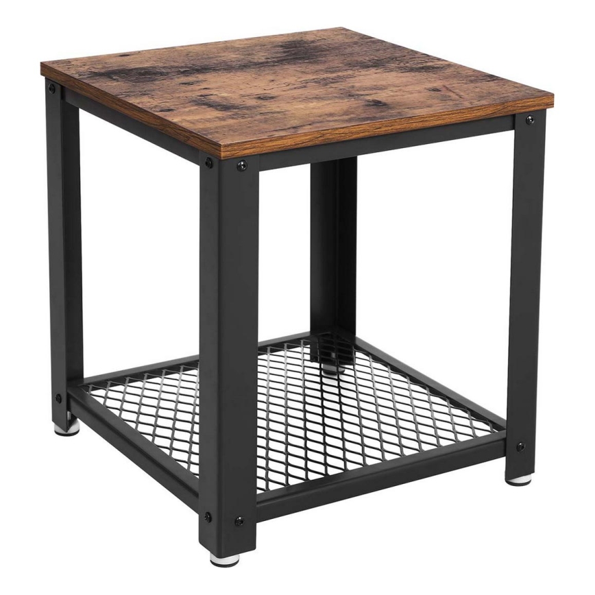 Beistelltisch ELDUR braun/schwarz