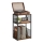 Beistelltisch LUVOR 43x30 cm braun/schwarz