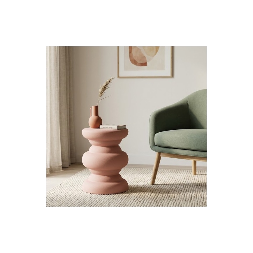 Beistelltisch PETIT Ø 31 cm rosa