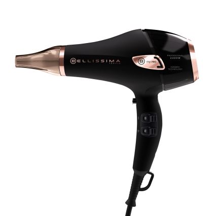 Bellissima 11665 - Föhn MY PRO 2300W/230V schwarz/roségold