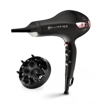 Bellissima 11858 - Asciugacapelli 2100W/230V nero/rosa