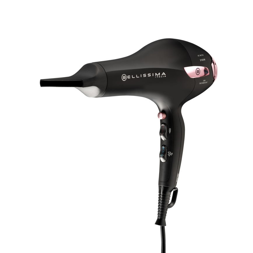 Bellissima 11858 - Asciugacapelli 2100W/230V nero/rosa