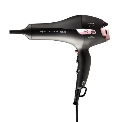 Bellissima 11858 - Asciugacapelli 2100W/230V nero/rosa