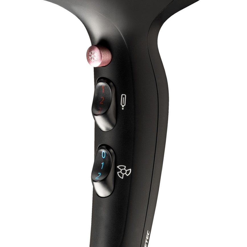 Bellissima 11858 - Sèche-cheveux 2100W/230V noir/rose