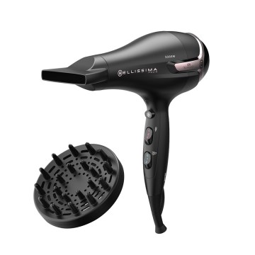 Bellissima 11860 - Asciugacapelli professionale 2300W/230V nero/rosa