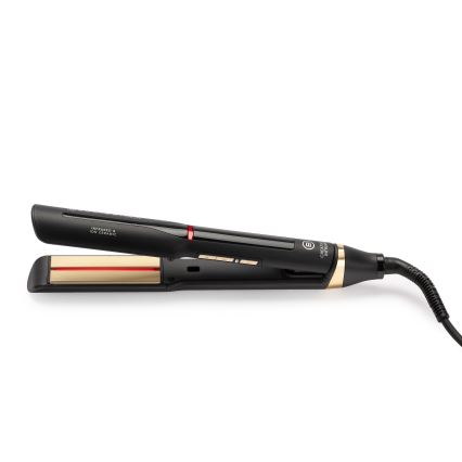 Bellissima 11948 - Piastra per capelli con display LCD e tecnologia a infrarossi, 60W/230V, nera