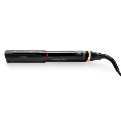 Bellissima 11948 - Piastra per capelli con display LCD e tecnologia a infrarossi, 60W/230V, nera
