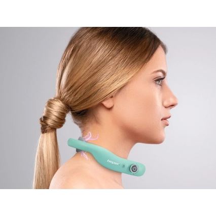 Beper - Appareil de massage cervical rechargeable EMS 5V/900 mAh vert menthe