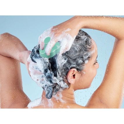 Beper - Brosse massante pour cuir chevelu, coloris menthe