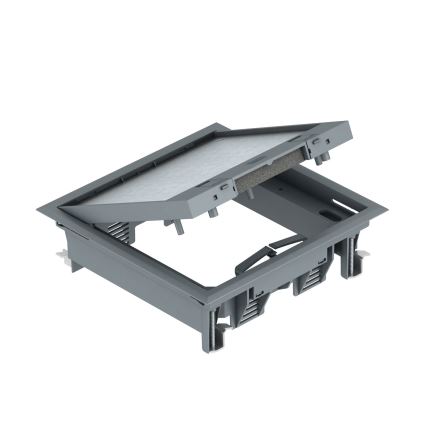BETTERMANN - Bodendose für Doppelböden 12 Module (6 Geräte 45x45)