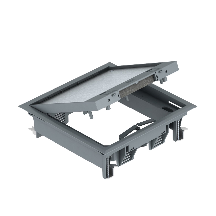 BETTERMANN - Boîtier encastré pour double plancher 12 modules (6 appareils 45x45)