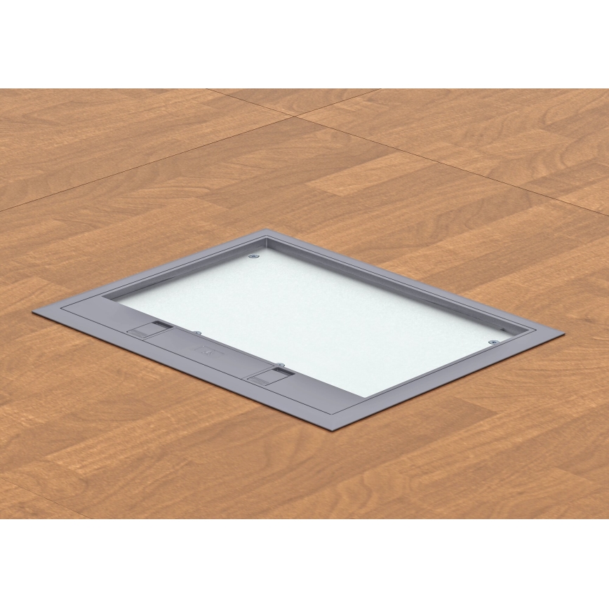 BETTERMANN - Cassetta a pavimento per piani doppi 18 moduli (9 dispositivi 45x45)