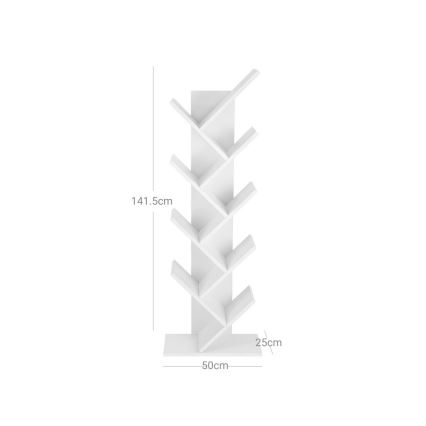 Bibliothèque LIVARO blanche