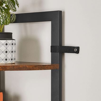 Bibliothèque NAVARO marron/noir