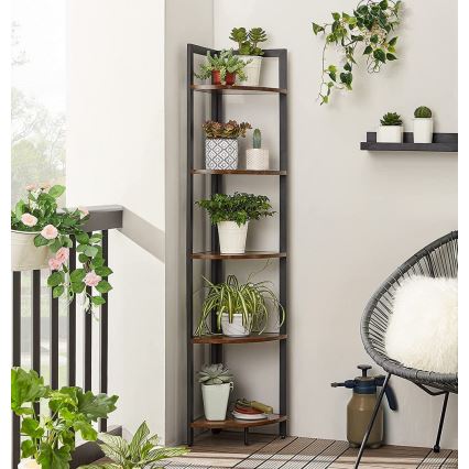 Bibliothèque NAVARO marron/noir