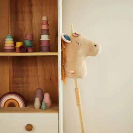 Bieco - Steckenpferd MAGIC Einhorn