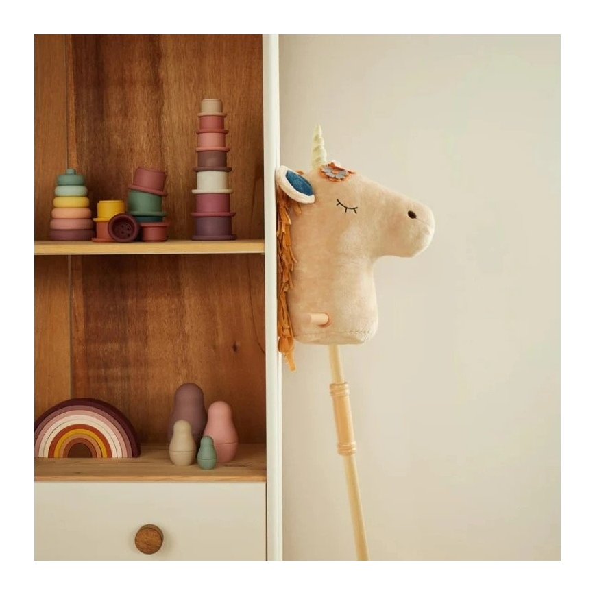 Bieco - Steckenpferd MAGIC Einhorn