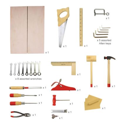 Bigjigs Toys - Boîte à outils Junior