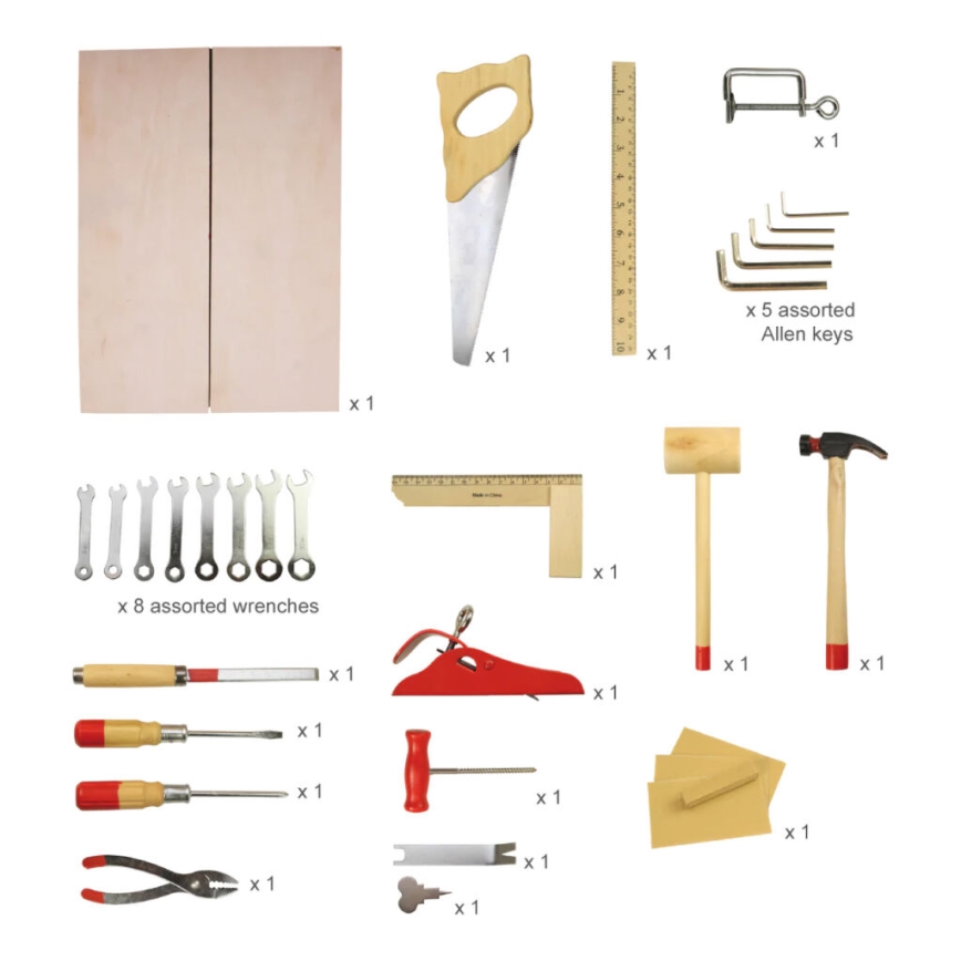 Bigjigs Toys - Boîte à outils Junior