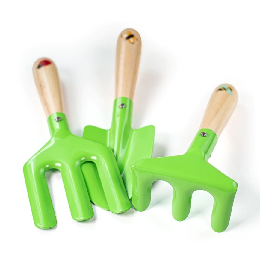 Bigjigs Toys - Gartenset in einer Kiste