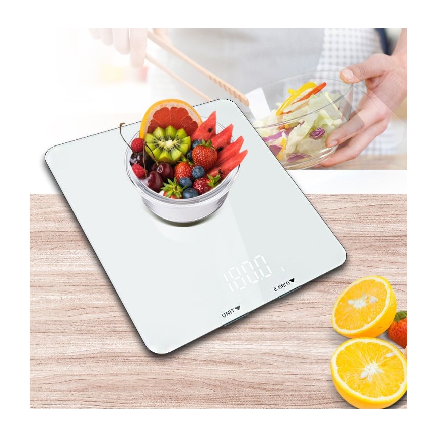 Bilancia nutrizionale smart 3xAAA Bluetooth