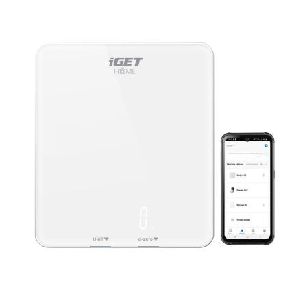 Bilancia nutrizionale smart 3xAAA Bluetooth