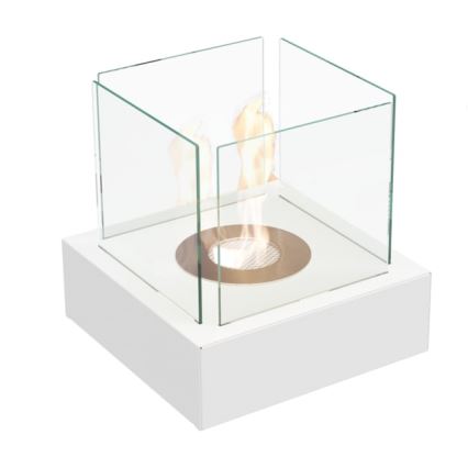 Kratki - Camino bioetanolo 30,3x30 cm 1kW bianco