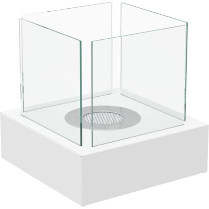 Kratki - Camino bioetanolo 30,3x30 cm 1kW bianco