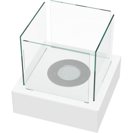 Kratki - Camino bioetanolo 30,3x30 cm 1kW bianco