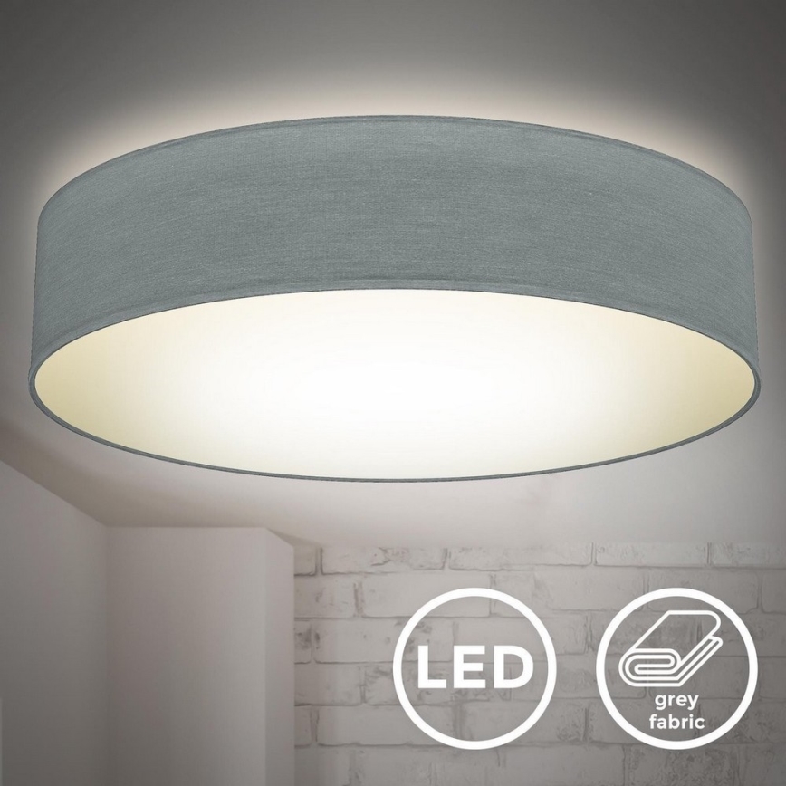 BK Licht 1393 - Plafoniera LED LED/20W/230V grigio
