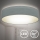 BK Licht 1393 - Plafoniera LED LED/20W/230V grigio
