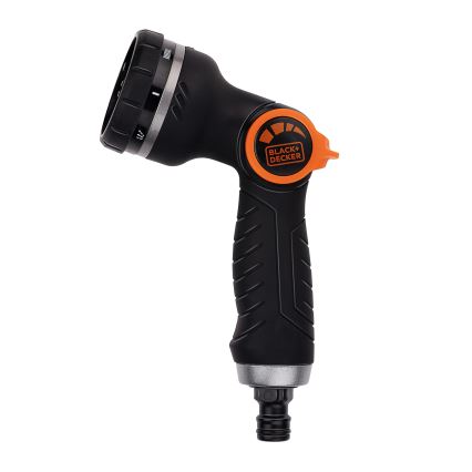 BLACK+DECKER - Pistolet d'arrosage avec 3 connecteurs