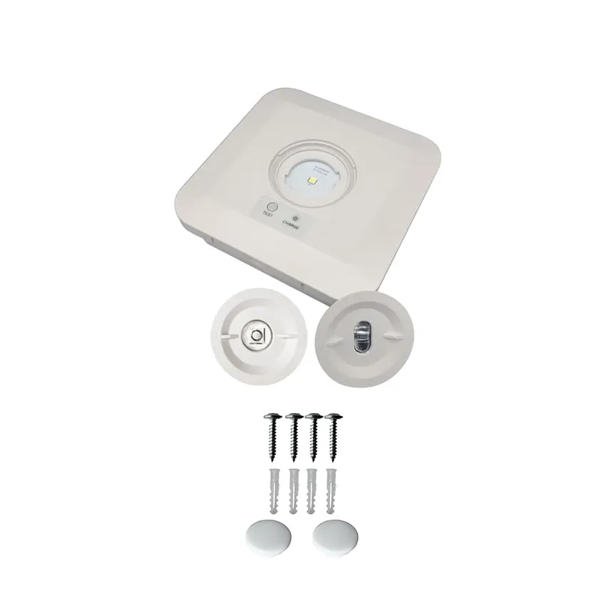 Bloc de secours LED/2W/230V 6000K IP65 3200 mAh
