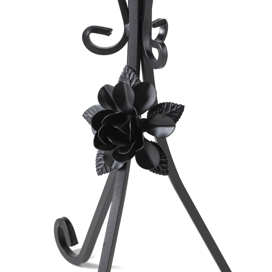 Blumenständer 55x33 cm schwarz