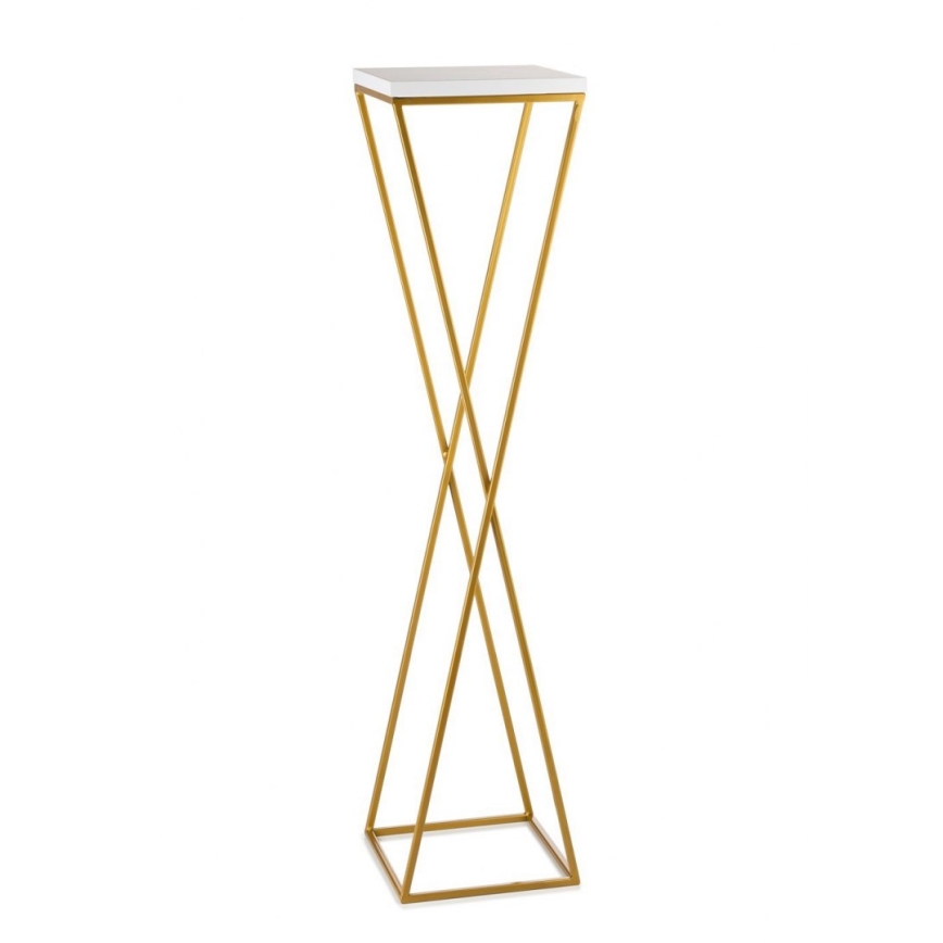 Blumenständer LOFT 100x24 cm gold/schwarz