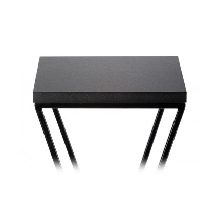 Blumenständer LOFT 100x24 cm schwarz