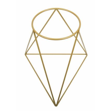 Blumenständer TRIANGL 40x45 cm in Gold