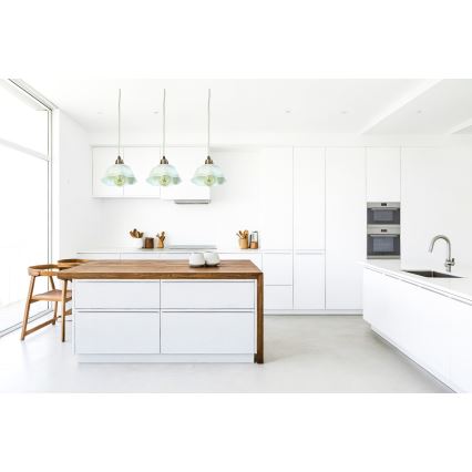 Bohemia-Design - Lampadario in porcellana a sospensione con cavo 1xE27/60W/230V
