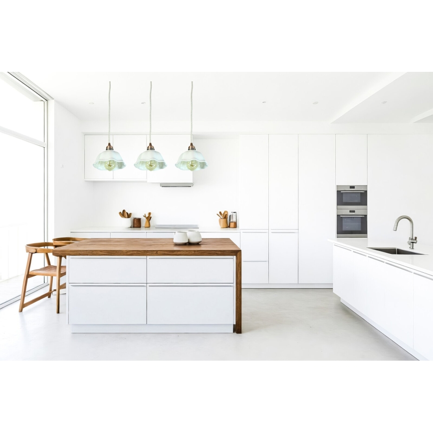 Bohemia-Design - Suspension en porcelaine sur câble 1xE27/60W/230V