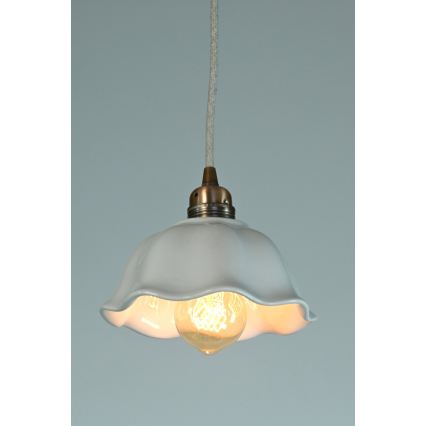 Bohemia-Design - Suspension en porcelaine sur câble 1xE27/60W/230V