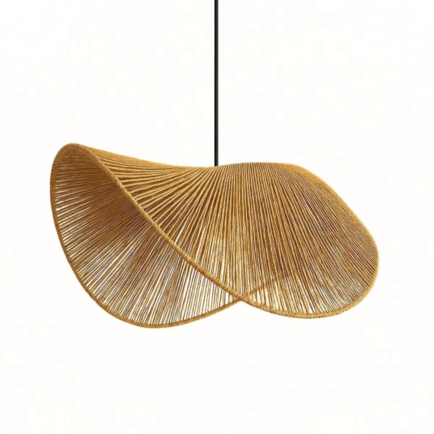 BOHO Pendelleuchte an Kabel 1xE27/40W/230V Raffia