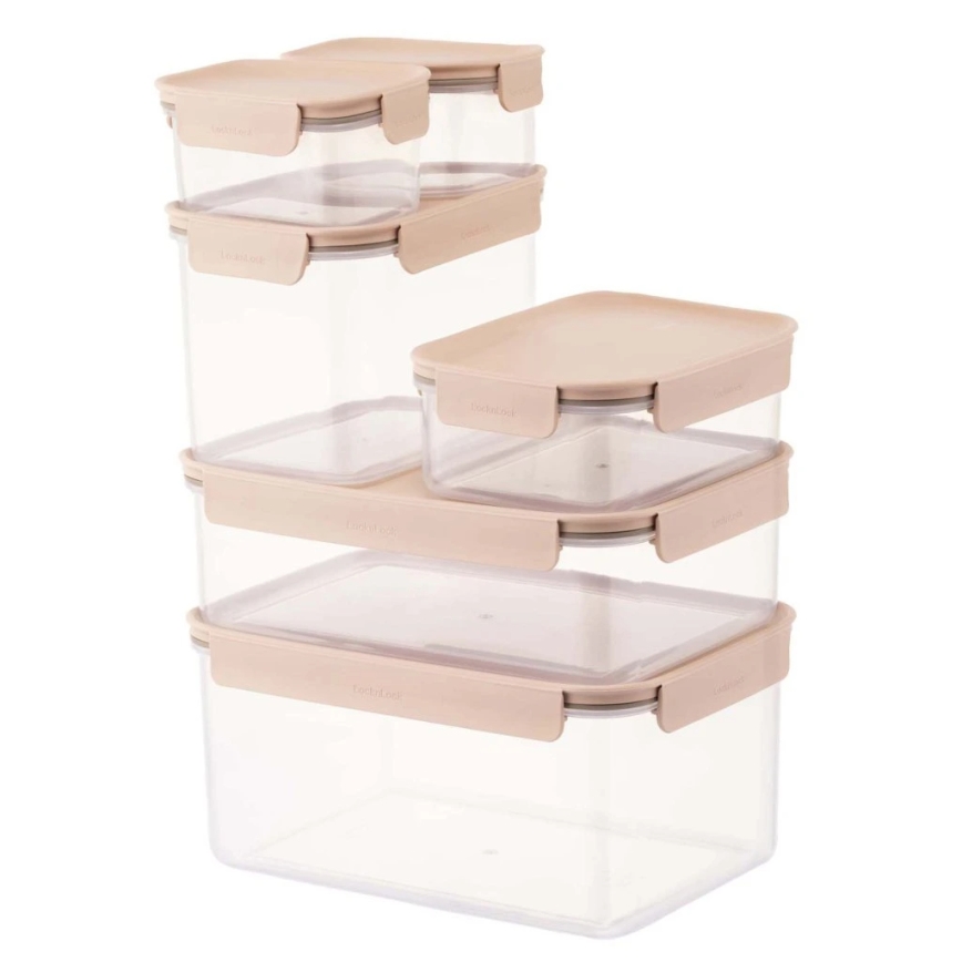 Boîte de conservation alimentaire CLASSIC PLUS 420 ml, rose/transparent