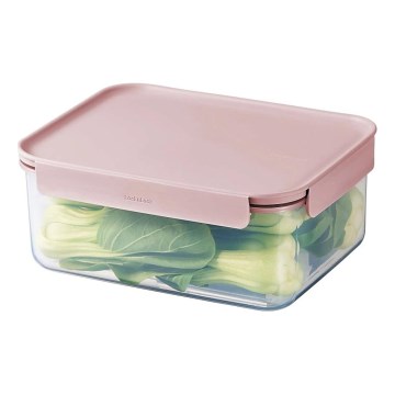 Boîte de conservation CLASSIC PLUS 2 l rose/transparent