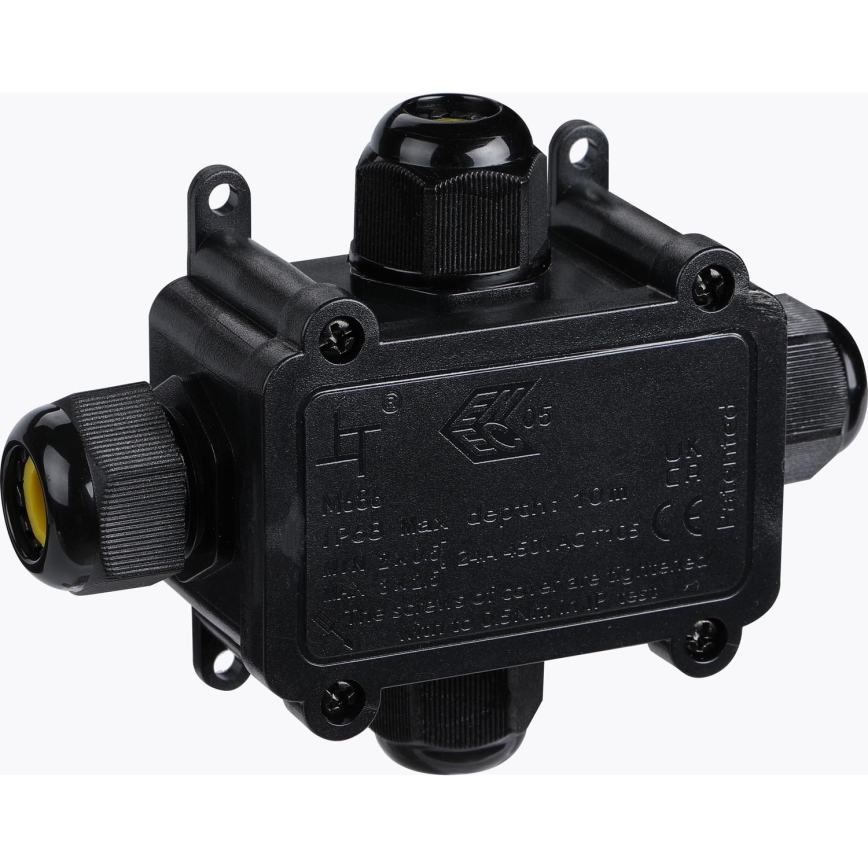 Boîte de jonction étanche 24A/230V IP68