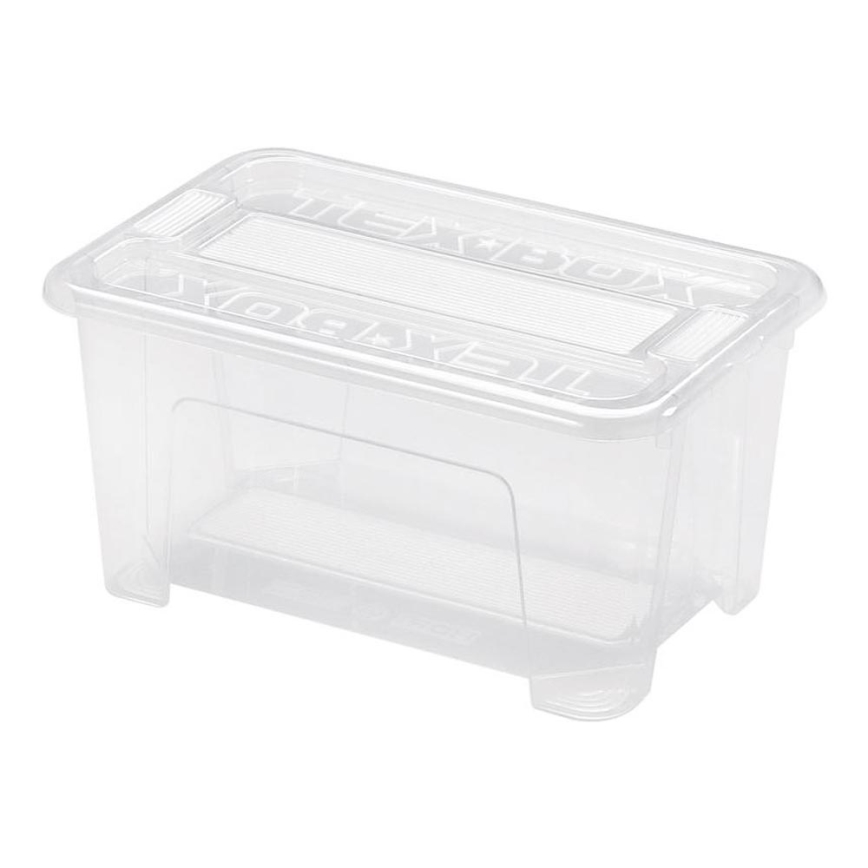 Boîte de rangement TEX BOX 4,5 l transparent