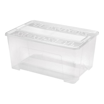 Boîte de rangement TEX BOX 48 l transparent