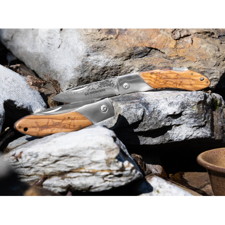Böker - Coltello da tasca Magnum Caveman 19,4 cm