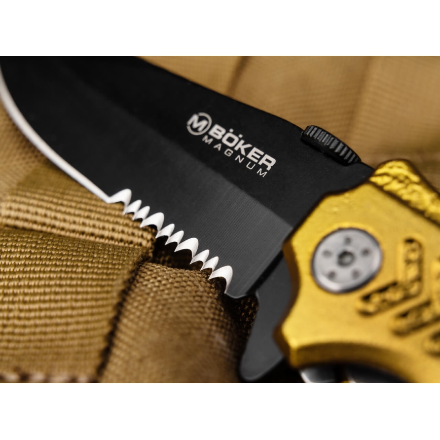 Böker - Coltello tascabile Magnum Army Rescue 21,9 cm