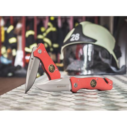 Böker - Coltello tascabile Magnum Fire Brigade 20,7 cm