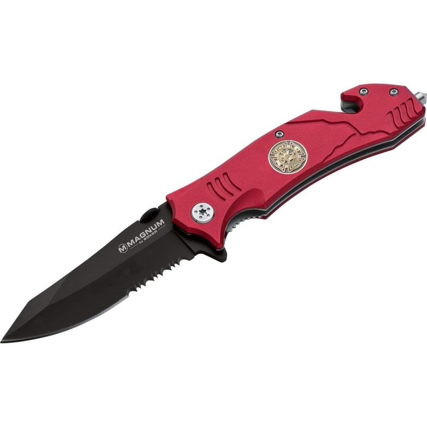 Böker - Couteau de poche Magnum Fire Fighter 21,9 cm